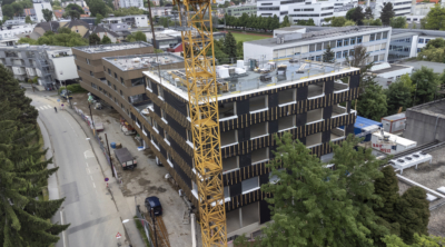Topping-out ceremony at Cybersecurity Campus Graz